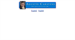 Desktop Screenshot of agustincarstens.com